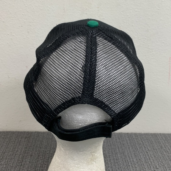 Troxel Equipment Company Trucker Hat Mens Adjustable Black Green Mesh Back Cap - Picture 7 of 12